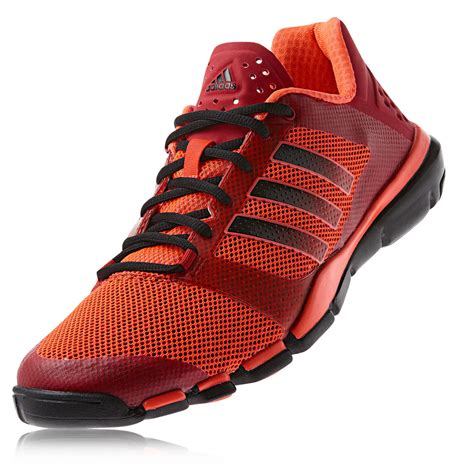 Adidas training shoes red